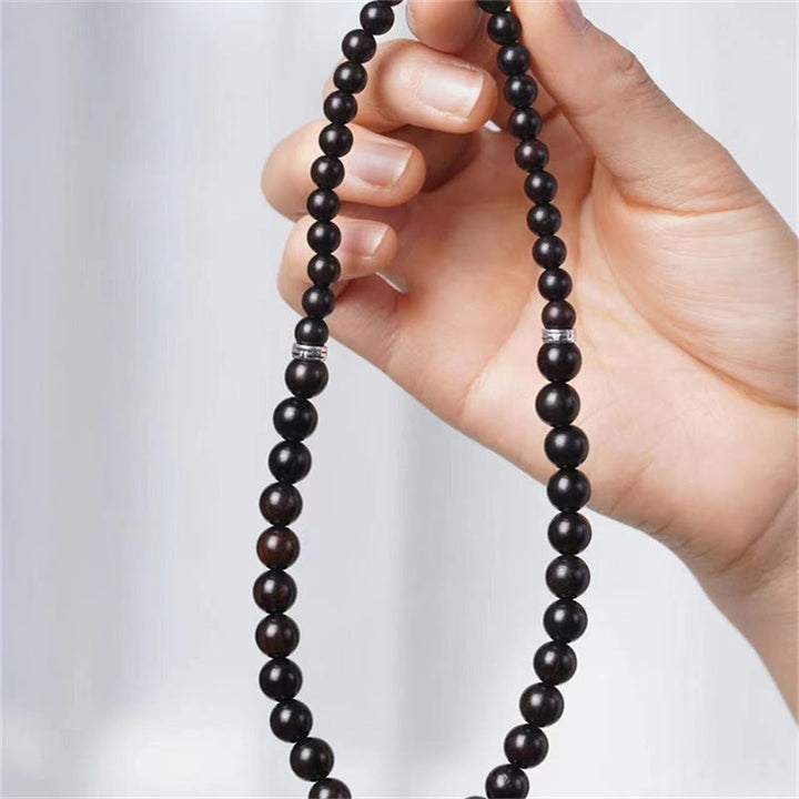 Armband Ebenholz Dzi – Balance & Schutz