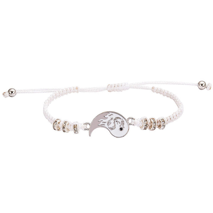 Armband Yin Yang Drachen Partner Set 2er