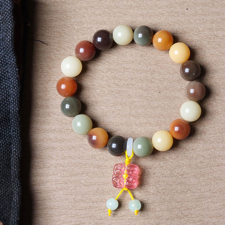 Armband Bodhi Frieden Balance Naturstein Perlen elastisch Schmuck