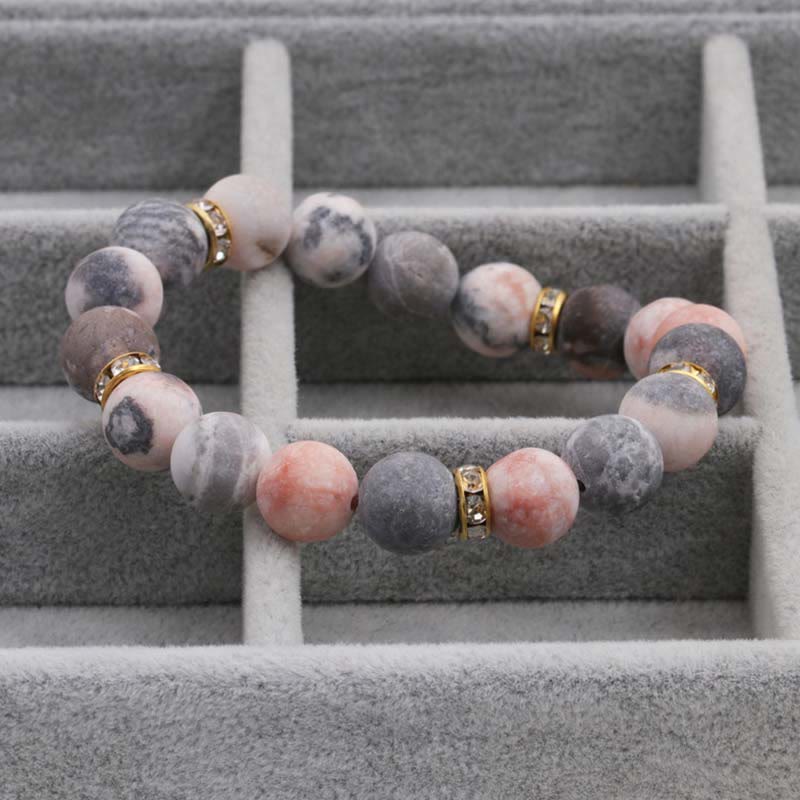 Armband Jaspis Anti-Stress Beruhigung Heilstein