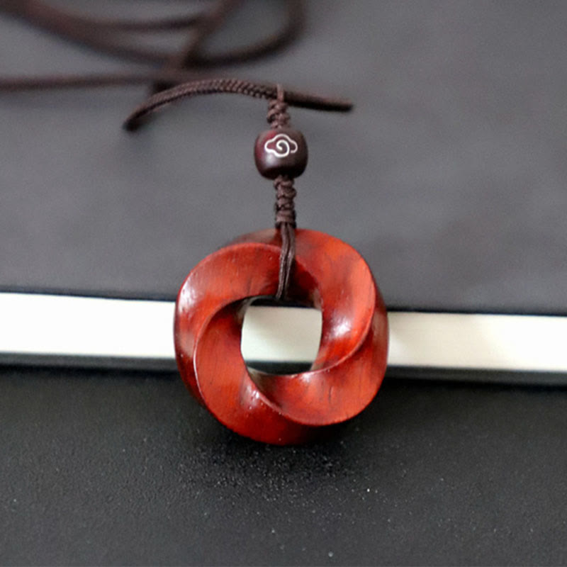 Anhänger Kette Rote Karneol Spirale Symbol