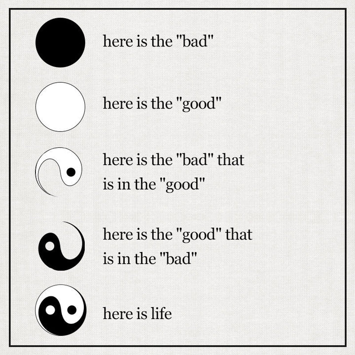 Partnerarmband Yin Yang Hämatit 2er Set