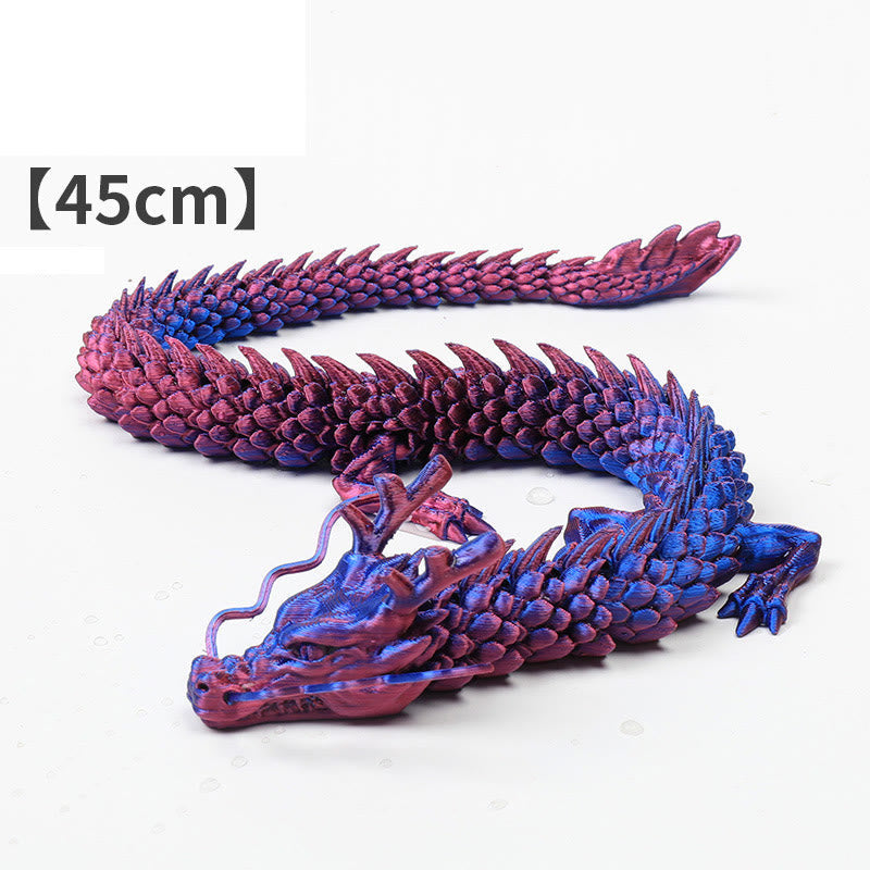 Drachen Figur Leuchtend Feng Shui Lila Drache