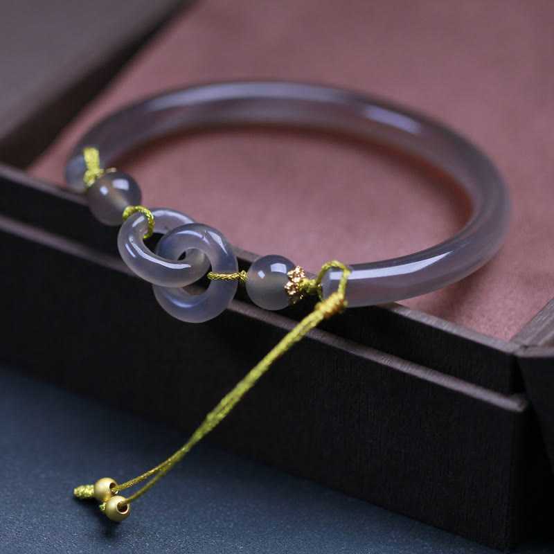 Armband Achat – Frieden & Balance Energie, elegantes Designarmband mit Natursteinen.