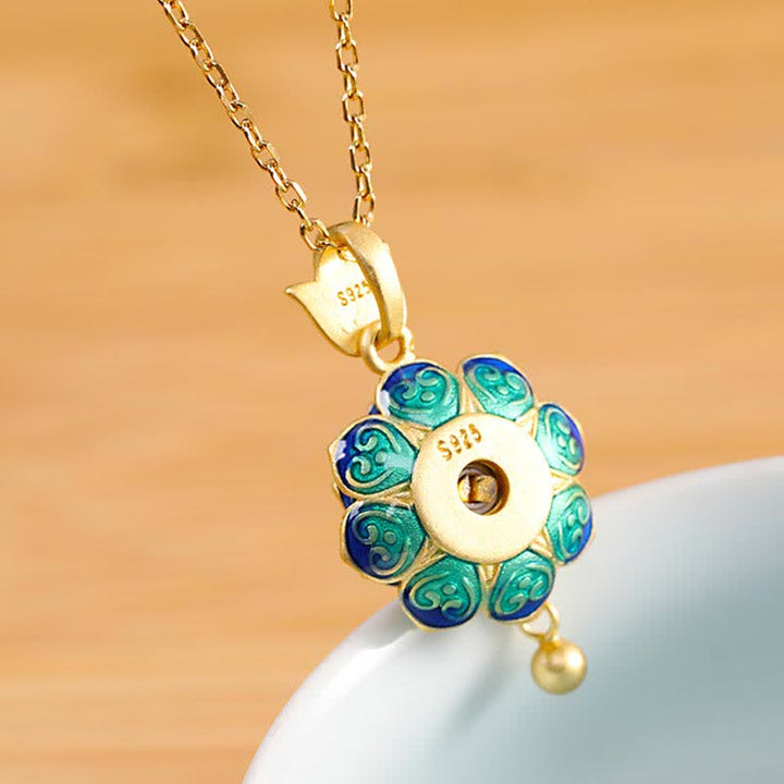 Kette Lotus Symbol Segen Blüte