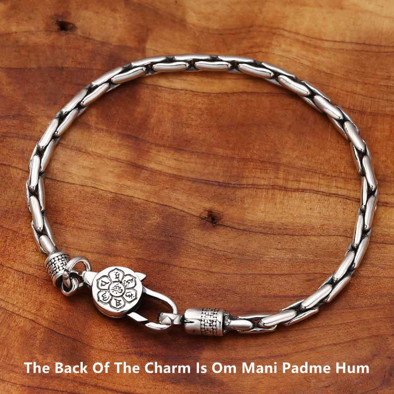Armband Tibetisches Swastika «Dorje Vajra Om Mani»