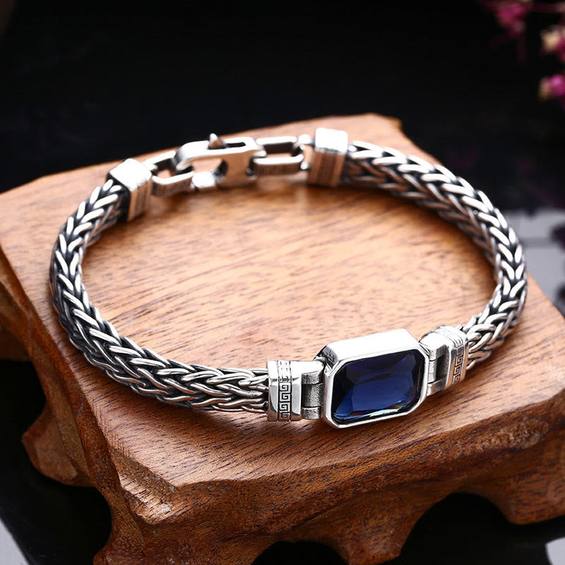 Armband Blaues Acryl Drachen - Heilung & Reichtum