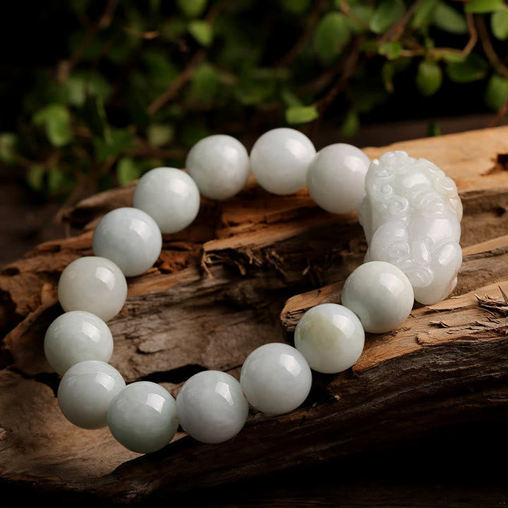 Armband Feng Shui Jade Pixiu Wohlstand & Heilung