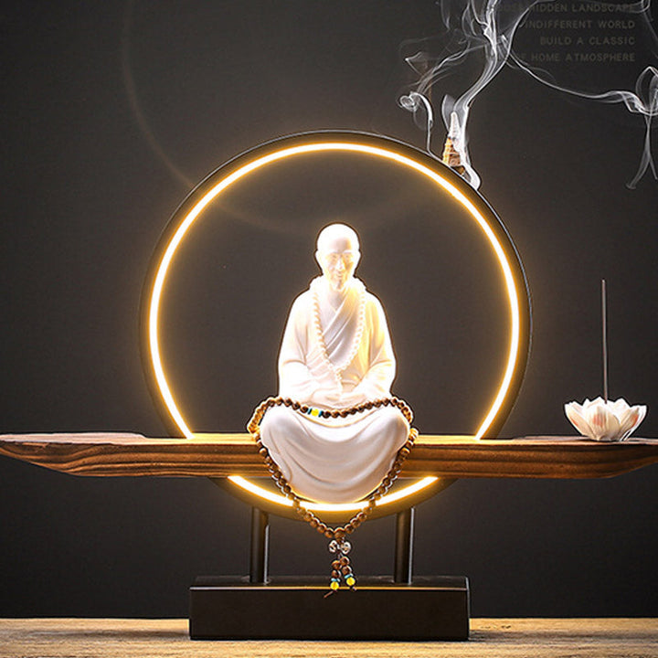 Räucherstäbchenhalter Keramik Buddha Lotus Master Hongyi