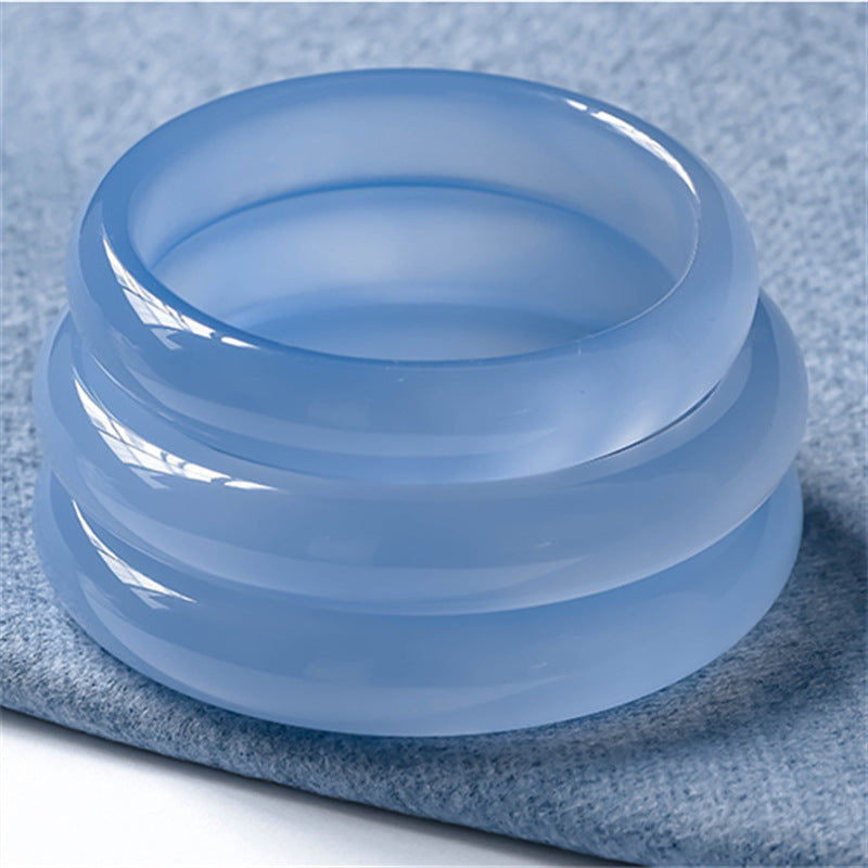 Blaues Armband – Balance & Energie aus Naturstein elastisch tragbar.