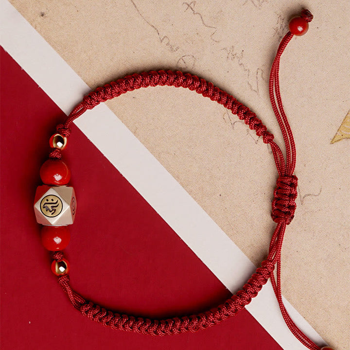 Armband 925 Silber Zinnober Chinesisches Tierkreis – Ruhe & Energie