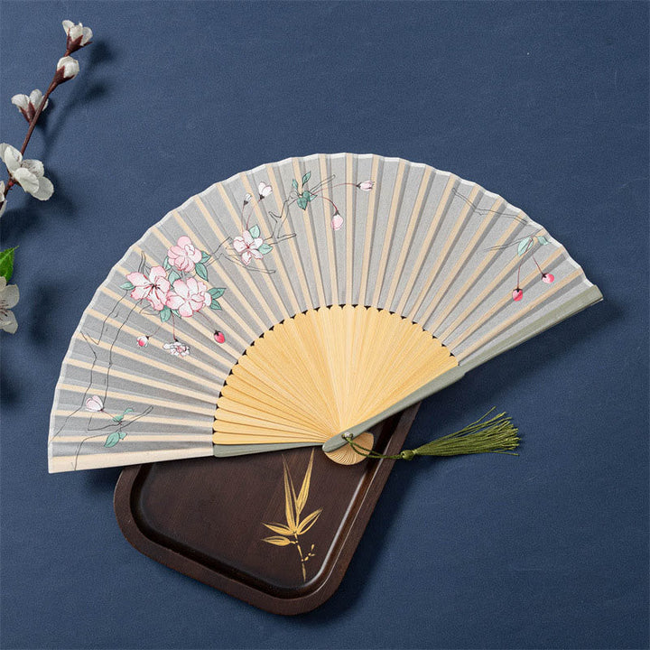 Japanisch Fächer Lotus Begonie Jasmin Beige Begonie / Normale Quaste