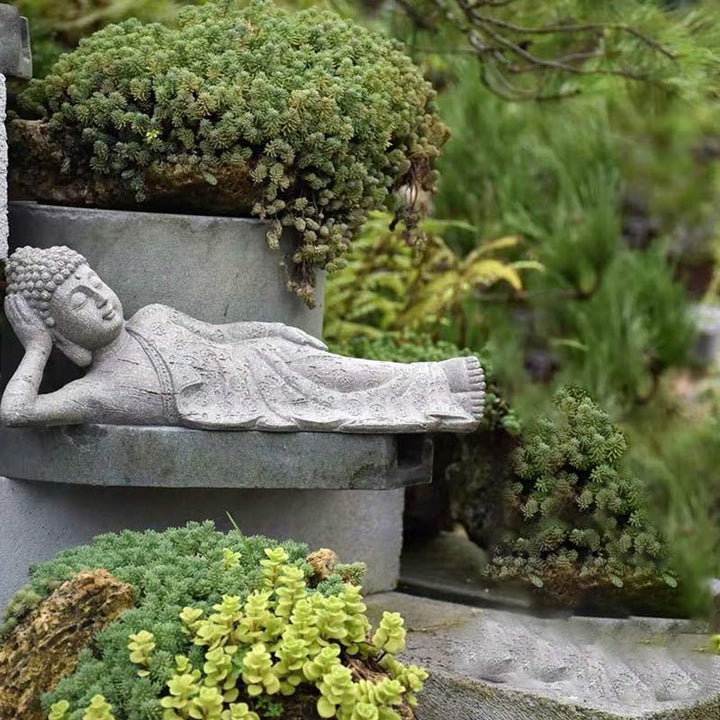 Meditation Buddha Segen Tibetisch Liegender Buddha