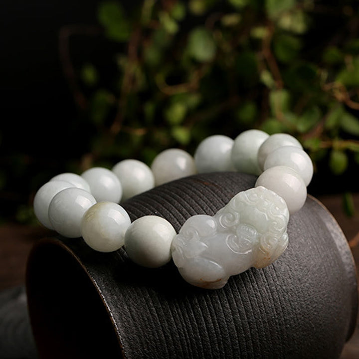 Armband Feng Shui Jade Pixiu Wohlstand & Heilung