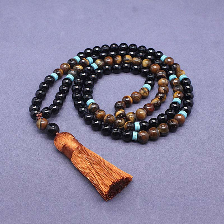 Mala Schwarzer Onyx – Frieden