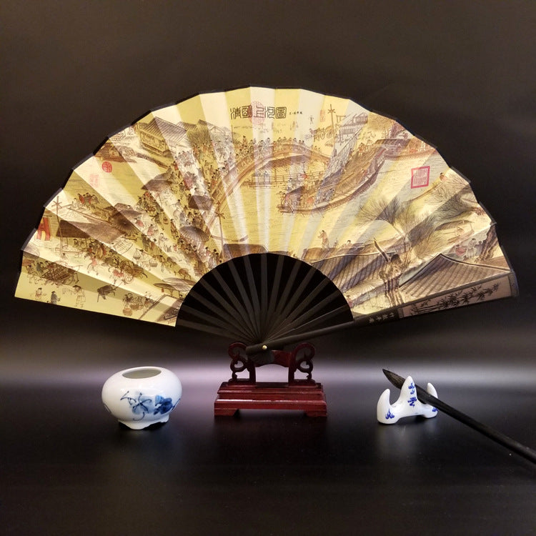 Deko Fächer Am Fluss zum Qingming-Fest