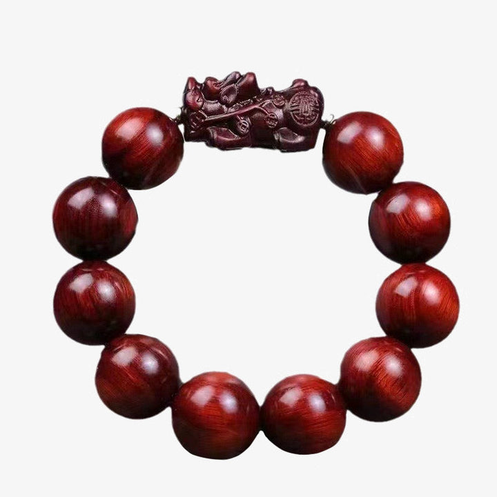 Armband PiXiu Sandelholz – Schutz & Glück