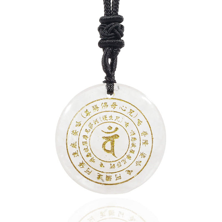 Kette Mondstein Weiß Symbol