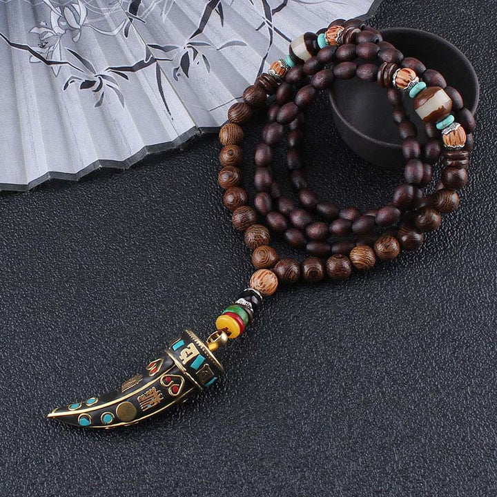 Kette Anhänger Tibetisch Dzi Beads – Energie