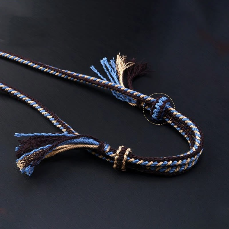 Geflochten Tibetisch Kette Cord Schutz