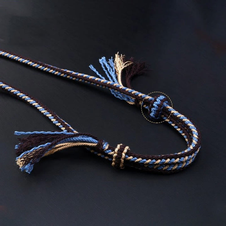 Geflochten Tibetisch Kette Cord Schutz