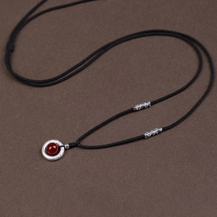 Kette, Schwarz, Seil, Achat, Länge