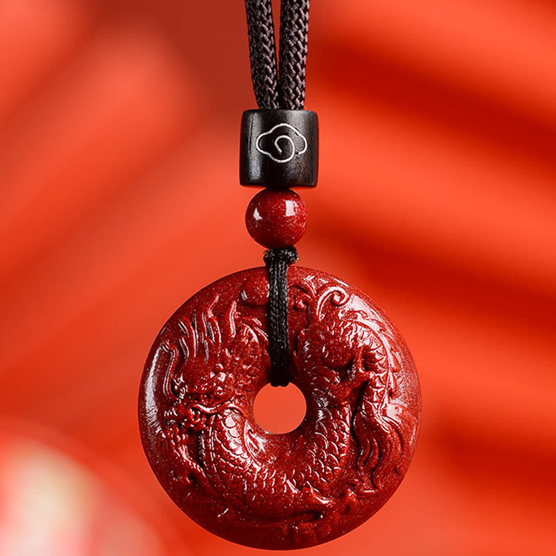 Zinnober Kette Tierkreis Frieden Harmonie