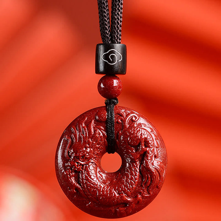 Zinnober Kette Tierkreis Frieden Harmonie