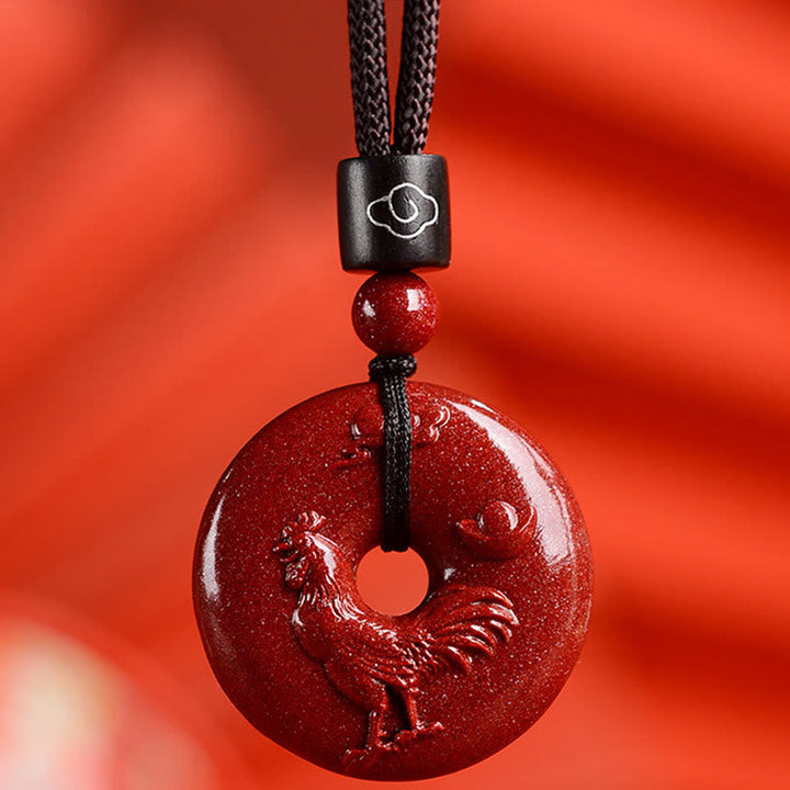 Zinnober Kette Tierkreis Frieden Harmonie