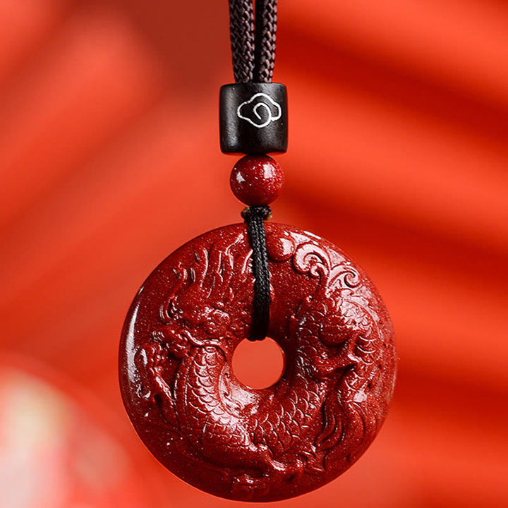 Zinnober Kette Tierkreis Frieden Harmonie