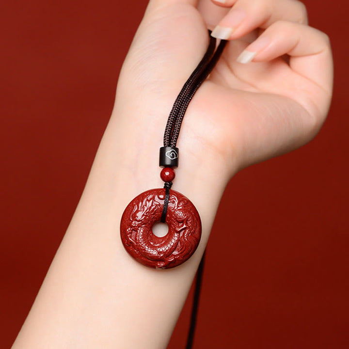 Zinnober Kette Tierkreis Frieden Harmonie