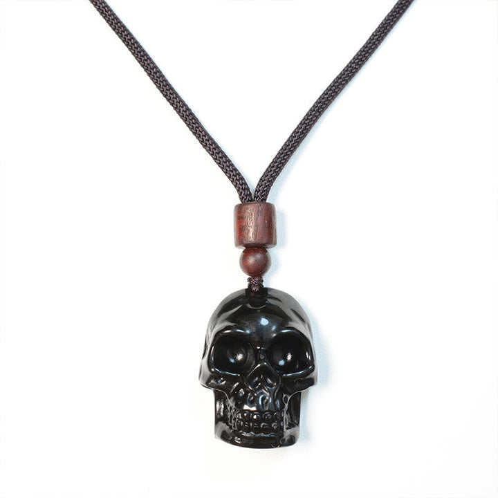 Obsidian Anhänger Kraft Schutz