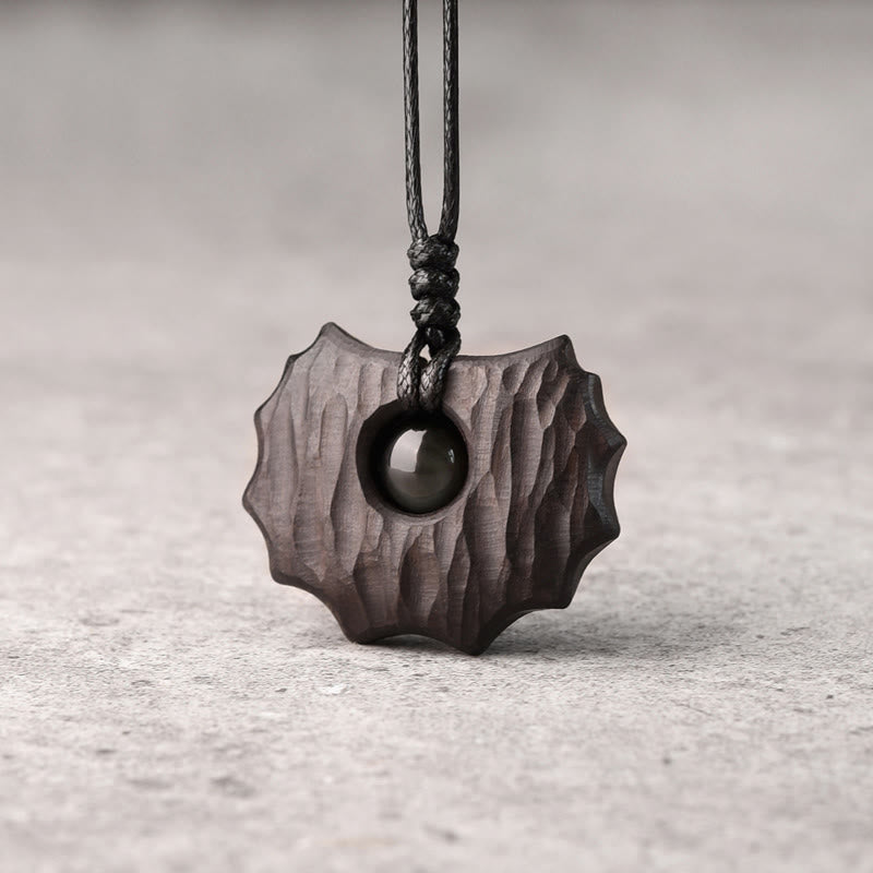 Anhänger Kette Obsidian Unregelmäßig – Schutz