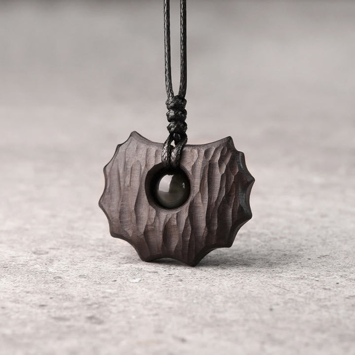 Anhänger Kette Obsidian Unregelmäßig – Schutz