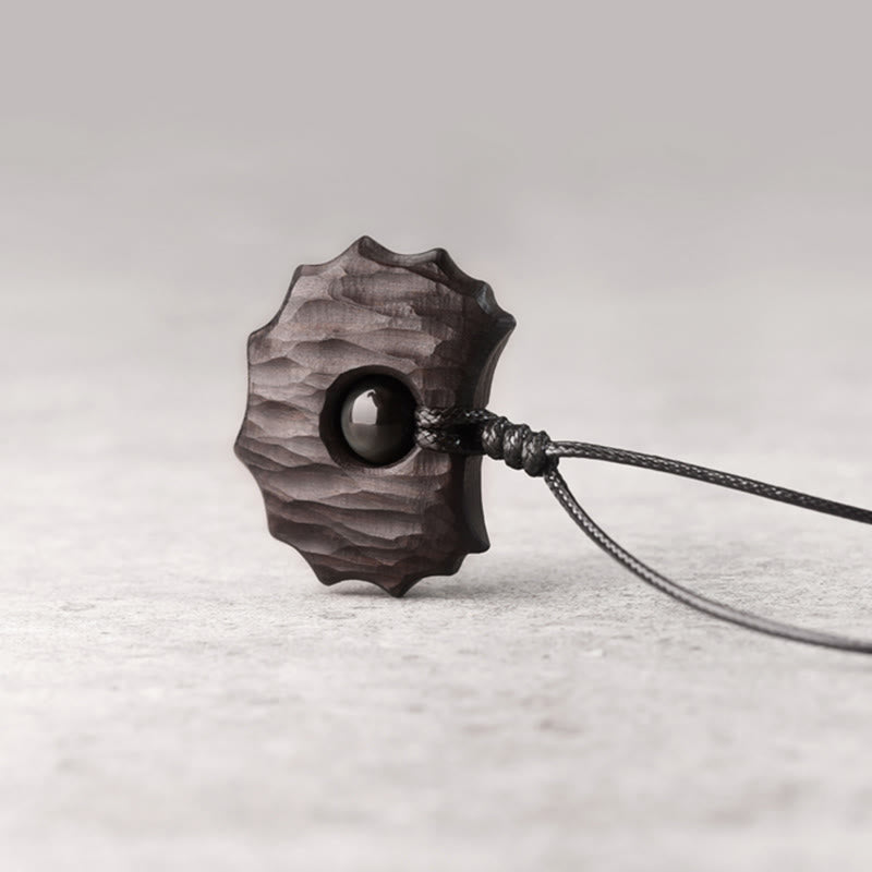 Anhänger Kette Obsidian Unregelmäßig – Schutz