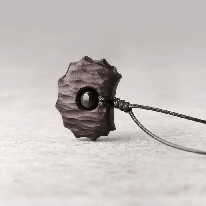 Anhänger Kette Obsidian Unregelmäßig – Schutz