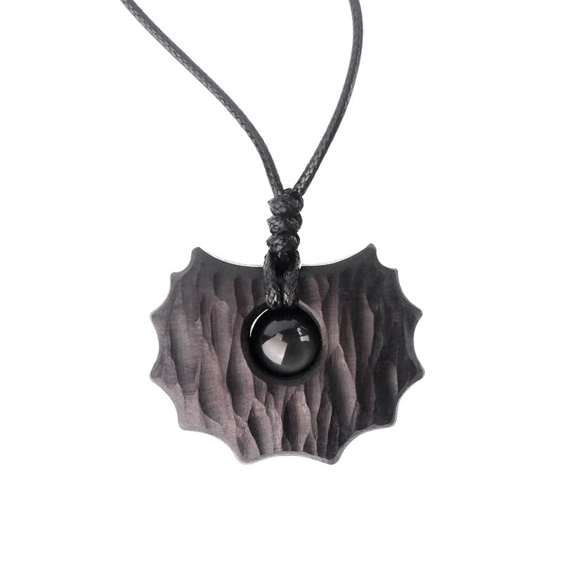 Anhänger Kette Obsidian Unregelmäßig – Schutz