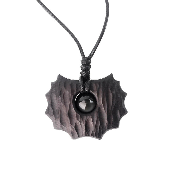 Anhänger Kette Obsidian Unregelmäßig – Schutz