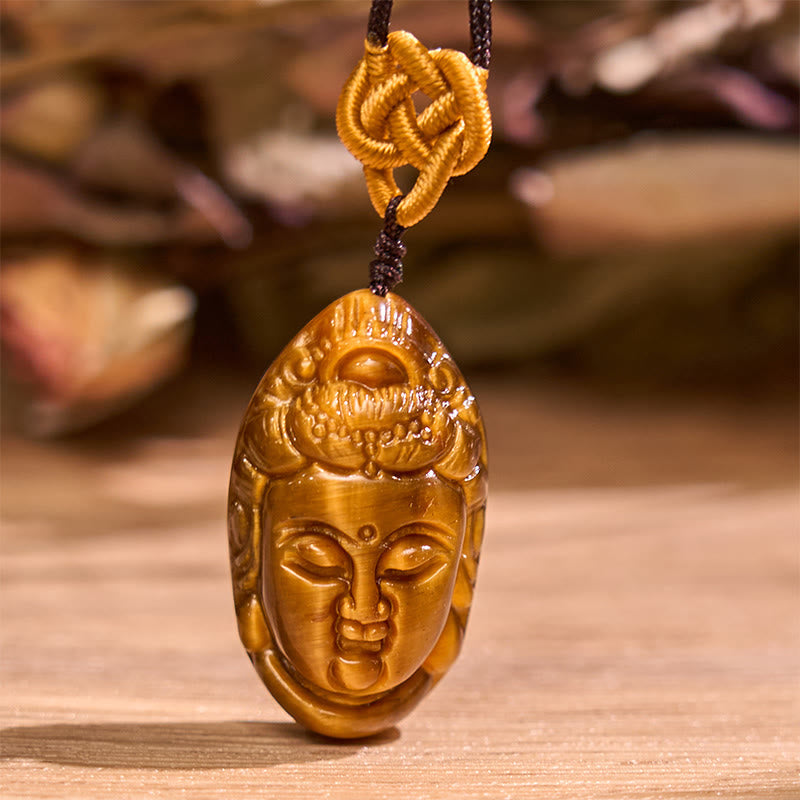 Anhänger Kwan Yin Holzschnur Harmonie