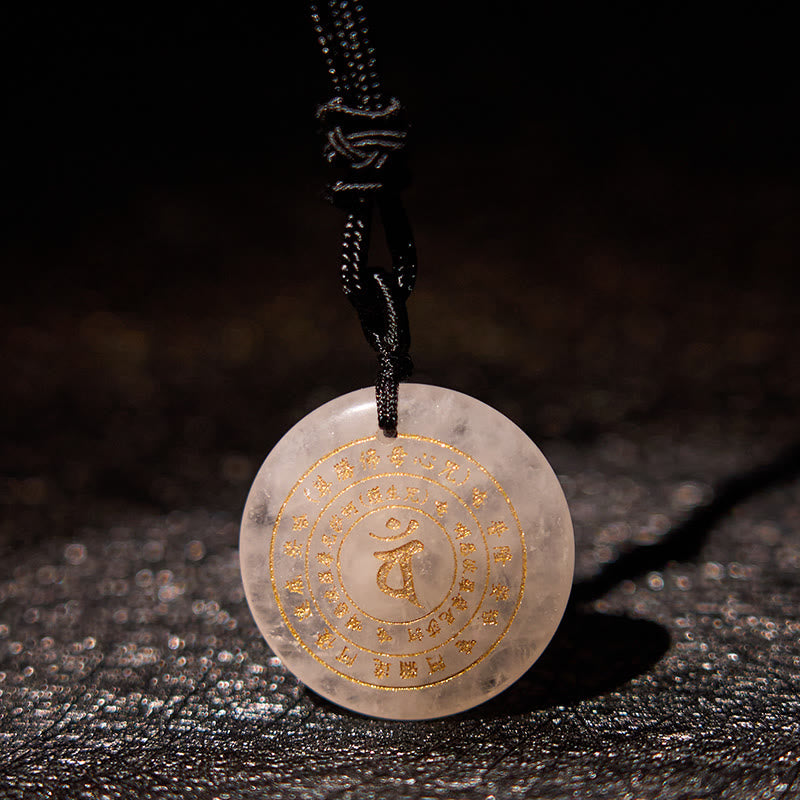 Kette Mondstein Weiß Pendant