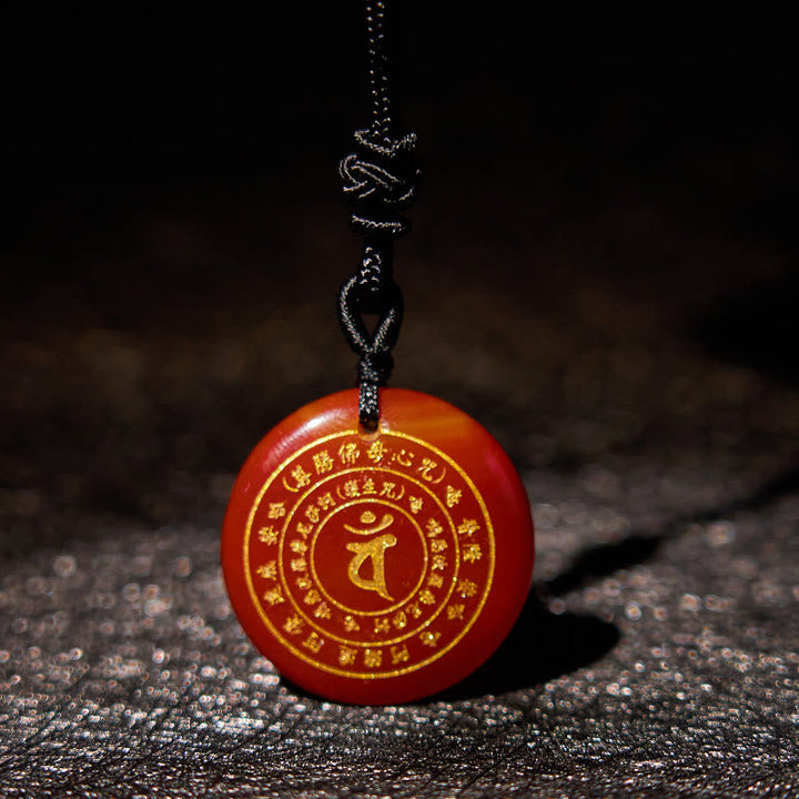 Kette Karneol Rot Pendant