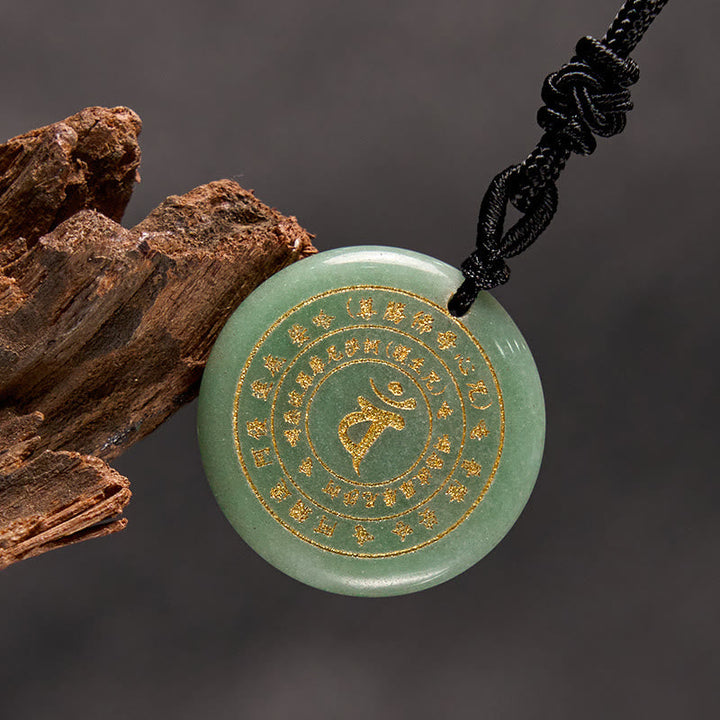 Kette Aventurin Grün Pendant