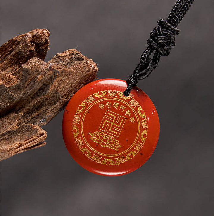 Anhänger Karneol Rot Holz