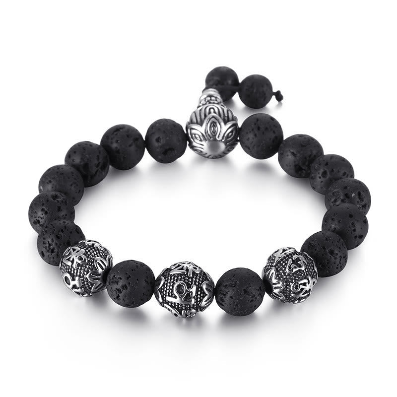 Kette Tigerauge Obsidian – Schutz & Mut