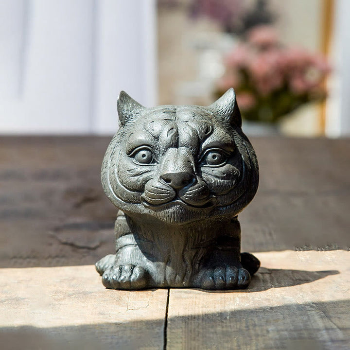 Tiger Figur Poliert