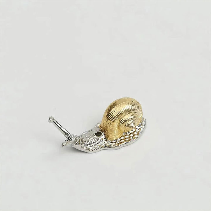 Räuchergefäß Schildkröte Schnecke Legierung Schnecke Gold