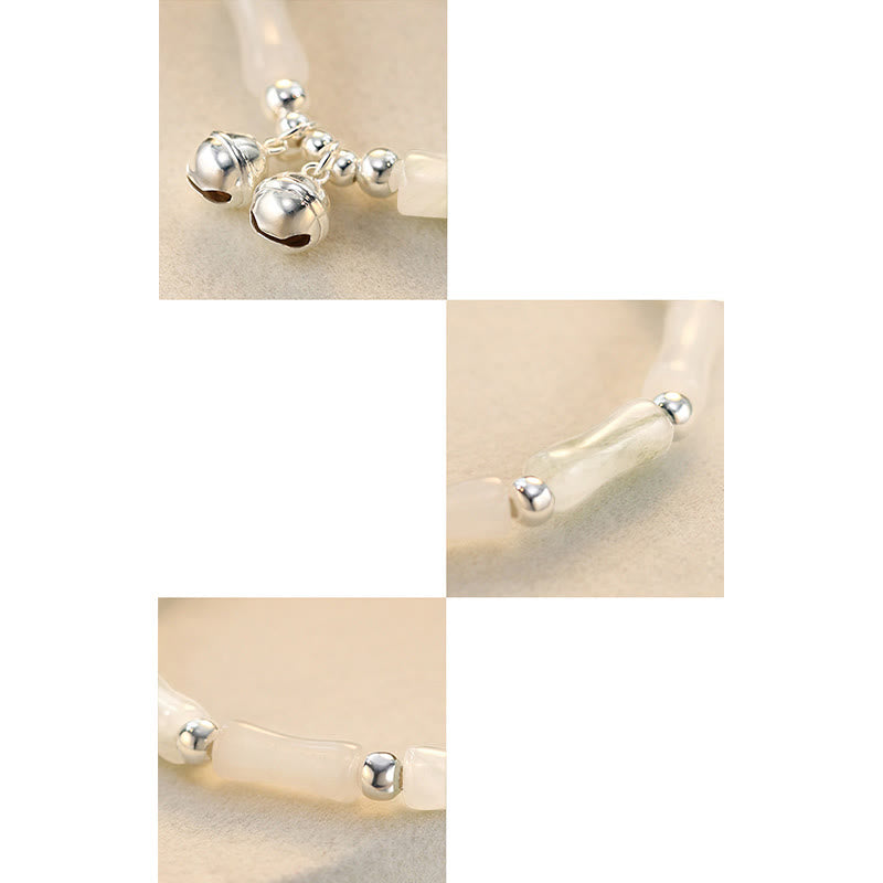 Armband Weiße Jade – Glück & Schutz