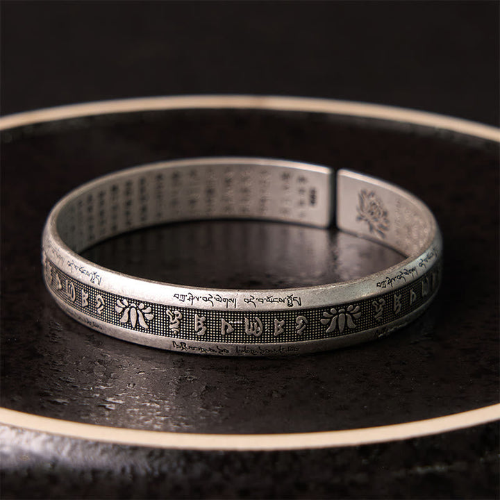 Armband Tibetischer Mantra Herzsutra Lotus Frieden