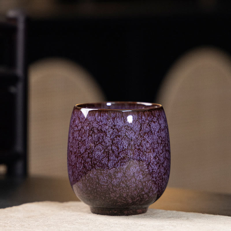 Teetasse Büro Jianzhan Keramik Klein Lila
