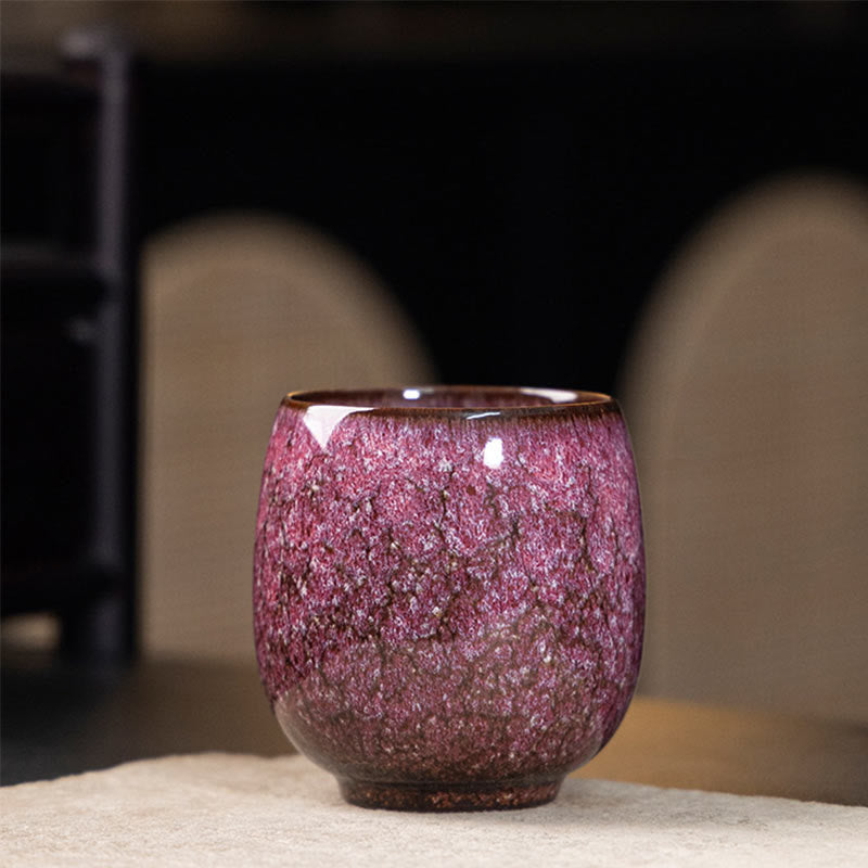Teetasse Büro Jianzhan Keramik Klein Rosa